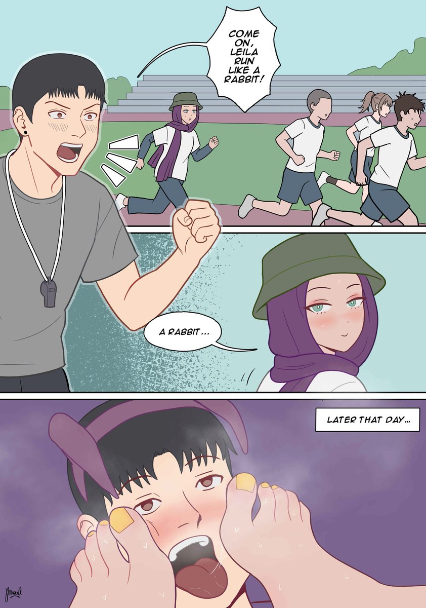 SugarDomKiss's tweet photo. Mini comic teaser, available on Patreon 🐰 https://t.co/S25dVmNNCv