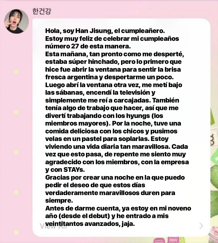 luvslinoring's tweet photo. mensaje de jisung por su cumpleaños 🤍🐿 

*su live de cumpleaños será mañana (hora argentina) https://t.co/x2xZFGXGzj