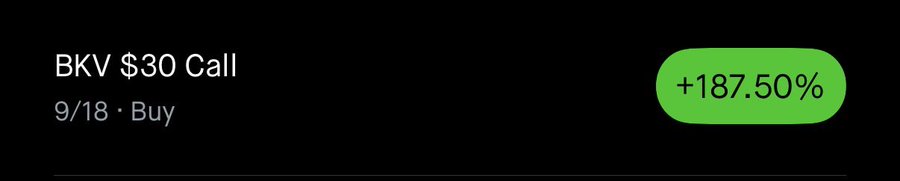 stockoptioalert's tweet photo. YES WE WEERE FIRST TO $BKV
 🥇 https://t.co/8LBTL0OxxQ