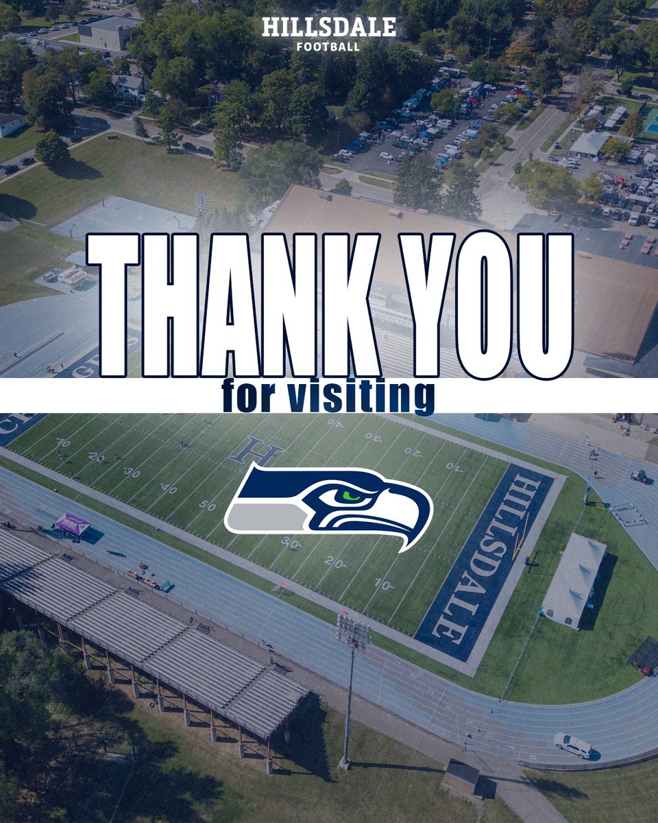 Hillsdale_FB's tweet photo. Thank you @Seahawks for stopping by to talk about our guys today! https://t.co/EI2GYmLYqo