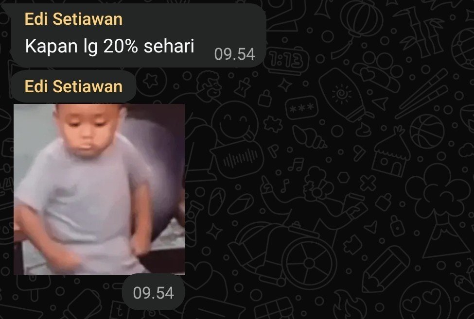 dodotmaridot's tweet photo. @bandarmetrics Sudah saat nya mengeluarkan doskli pak @edstwn_ https://t.co/ddszGKfbd4