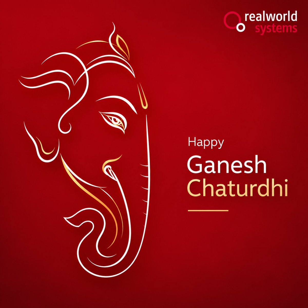 RealworldTweets's tweet photo. Happy Ganesh Chaturthi!

Wishing our colleagues, partners, and friends celebrating a joyful Ganesh Chaturthi, filled with wisdom, prosperity, and new beginnings. 
#GaneshChaturthi #RealworldSystems https://t.co/tpWPu5LkD0