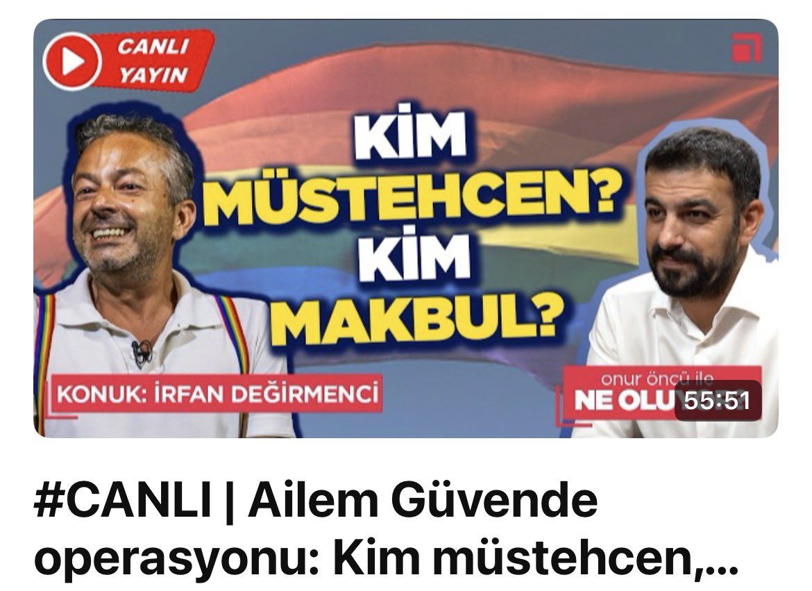 oencUeonure's tweet photo. Ailem Güvende operasyonu: Kim müstehcen, kim makbul?
@degirmencirfan alan’daydı 

https://t.co/OLtgmpmNiP https://t.co/NvWbRJCC0c