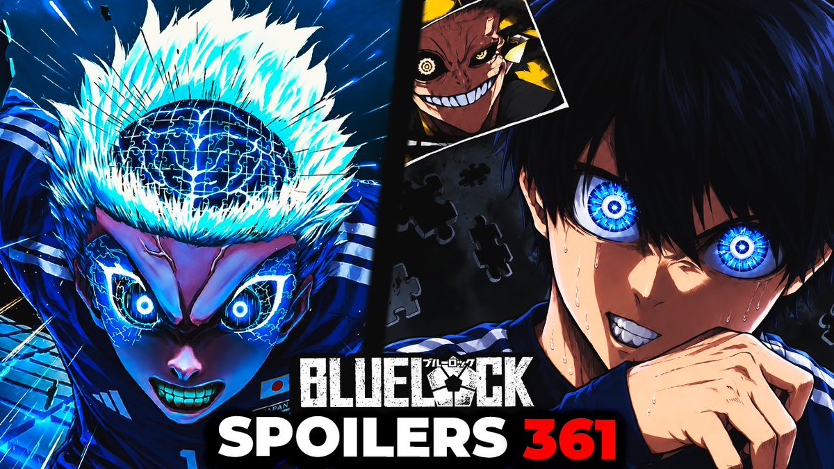 yukimiyacm's tweet photo. 🎬: ¡Ya salió el NUEVO CAPÍTULO: ⚽ ¡¡ISAGI POR FIN DESCUBRE CÓMO DERROTAR A INGLATERRA!! | Blue Lock 361 SPOILERS
➡️: YUKIMIYA CM
🔗: https://t.co/pup8ciQMGC
🔔: Haz Clic y Like, Comenta y Comparte.
#bluelock #bluelock361 #yukimiyacm https://t.co/caOGBSGw5T
