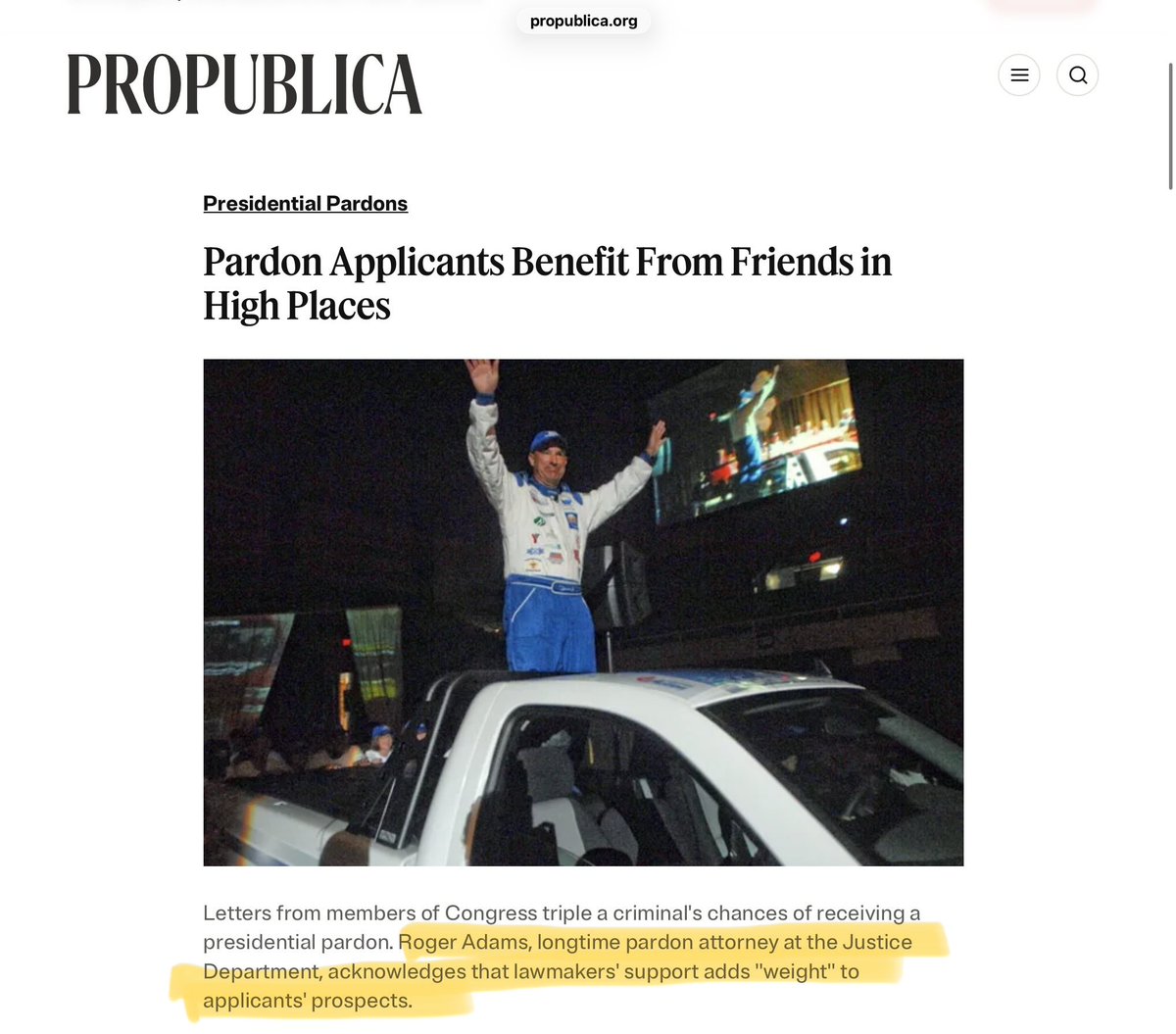 HouseofElon's tweet photo. 🚨 FAKE SPIN ALERT! You election-interfering criminals at 60 Minutes are an absolute vile stain on our country!
Lobbyists have been selling help for pardons for CENTURIES.
IT’S LITERALLY AN ENTIRE INDUSTRY!
Major law firms even have divisions specifically devoted to acting as Pardon Brokers!
Attached is The Hill writing about it years ago, and a quote from the DOJ Head of Pardons under Clinton even sanctioning the use of Congresspeople to help!
Google may be one of your only friends left at low-rated 60 Minutes, but you should use it bc there are hundreds of such articles out there.
@BrendanCarrFCC @bariweiss @FCC