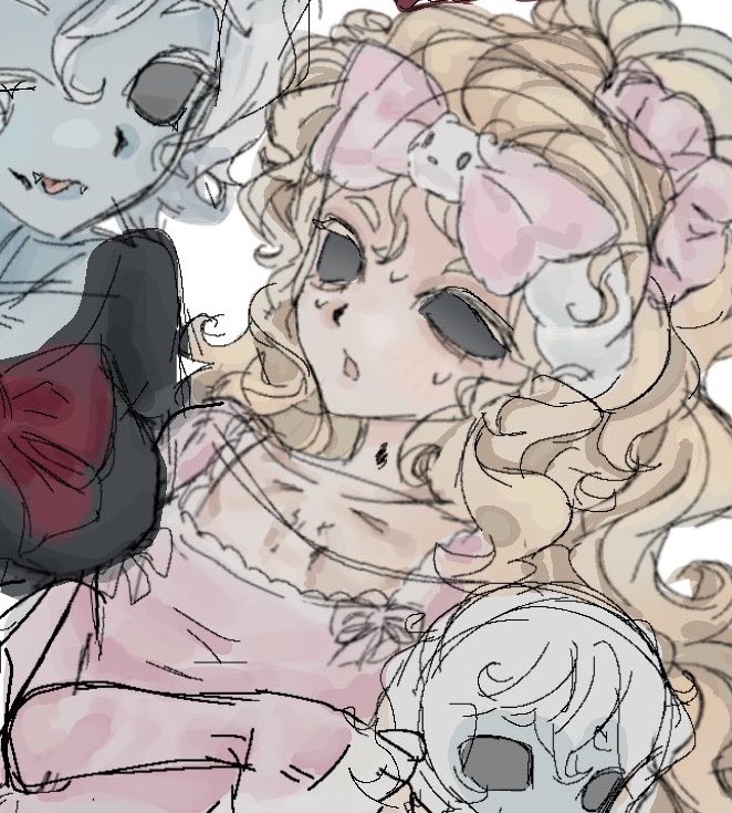 corpseslained's tweet photo. redrew my pfp out of frustration #galateaclaude https://t.co/SnA7RYqlED