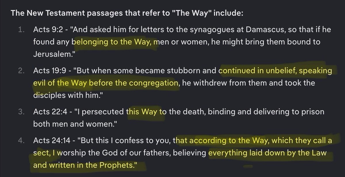 evychevy's tweet photo. @random_skunk @JosiahForYeshua Josiah seems to practice “The Way” (the original) per the NT. 

You practice added man-made doctrines to Scripture like Jesus scolded the Pharisees for doing. In His day, Scripture was “Torah &amp; The Prophets” (ie, the Scriptures Jesus &amp; Paul, et al, taught from.) https://t.co/iM8nrMhDcp