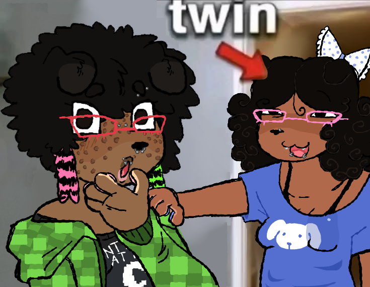 floweryswaifu's tweet photo. 2 days until my birthday ouhh yea
 me n @retropup11 r absolutely losers n twins https://t.co/sz1y9ijTLH