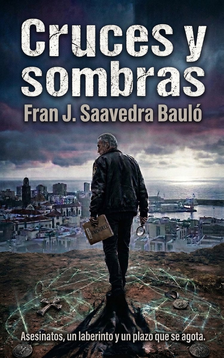RadioEsperantia's tweet photo. Entrevista con el escritor y guionista Fran J. Saavedra Bauló, que publica el trhiller Cruces y Sombras. https://t.co/EkddOACig1 https://t.co/o3JLyHMn4U