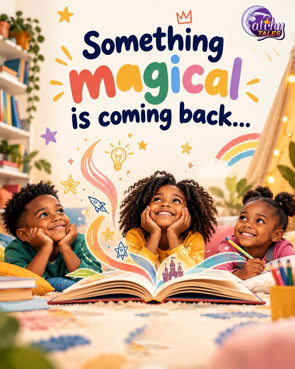 CatchyTales's tweet photo. ✨ The countdown has begun... something magical is on its way back.

Can you guess what it is? Stay tuned. 👀

#CatchyTales #CatchyTalesRevamp. https://t.co/x7J2HPK1st