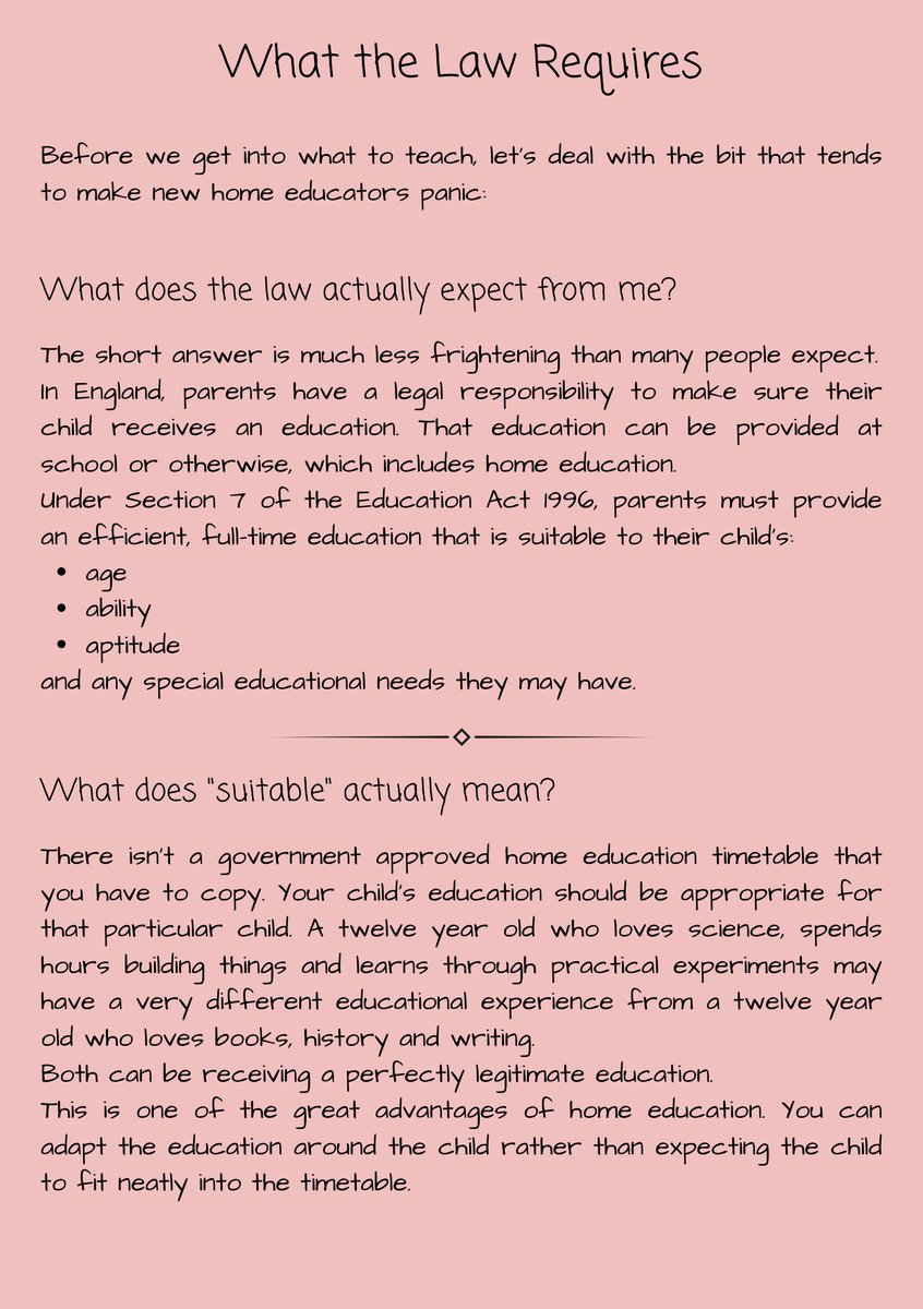 NixiBMMA's tweet photo. IT'S FINALLY HERE!
A few days ago I asked whether a free Home Education Starter Pack would be useful for the #RestoreBritain members who'd told me they wanted to #Homeschool but didn't know where to start.
Well...
You said yes. So I bloody well made it. π
I've been homeschooling for 7 years, and I've packed what I've learned into a 50+ page starter guide covering:
βοΈ The law & de registration
π Curriculum & subjects
π§ Learning preferences & VARK
ποΈ Planning & routines
π GCSEs & Functional Skills
π Tracking progress
π» Online resources
π³ Real-world learning
π οΈ Troubleshooting & FAQs
And there's a weekly planner and progress tracker you can actually use. Just practical information from someone who's actually doing it.
Download free from the link below...
https://t.co/A9ZgULsudR