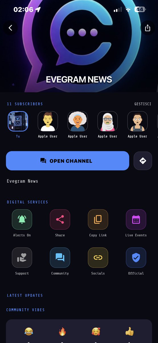 sonikchain's tweet photo. ๐ฅ Next-Level Update Loading... #EVEGRAM is evolving!
๐ข Official Public #Channels
๐ฌ Dedicated Hubs & Manager Suite
โ๏ธ Integrated Services pre- positioned for upcoming releases
๐ก๏ธ Rock-solid stability & top performance
Which channel or Hub will you launch first? ๐ https://t.co/NOCNNfG4dw