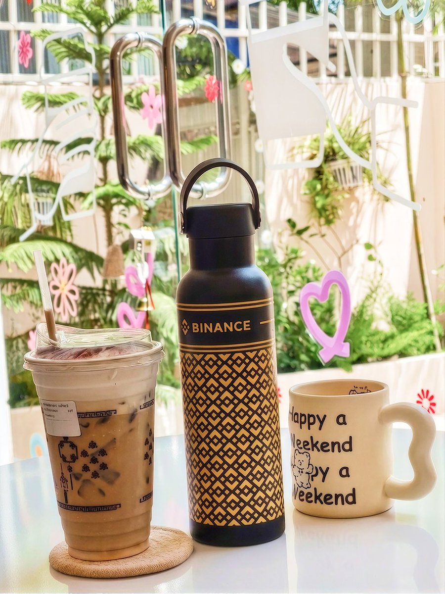 binance's tweet photo. gmonday (this mug is lying) https://t.co/pSlHoelUK4