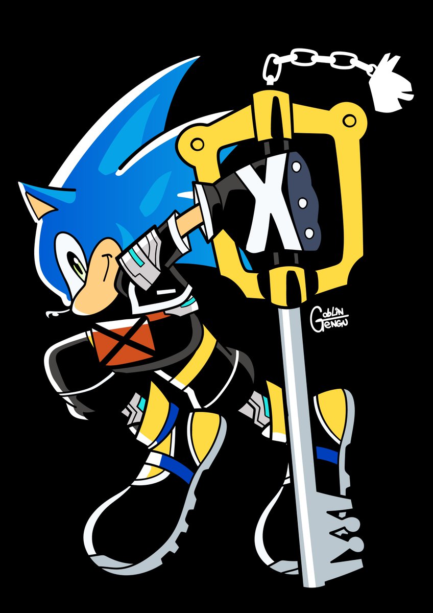 GOBLINTENGU's tweet photo. FORTNITE SONIC X FORTNITE SORA https://t.co/DboEtsyQXP