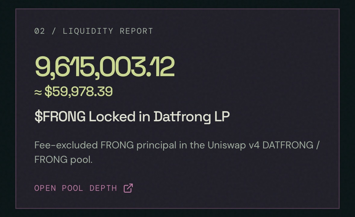 datfrong's tweet photo. @TradePools so many FRONG IN THE POOL https://t.co/dchz3THcGW