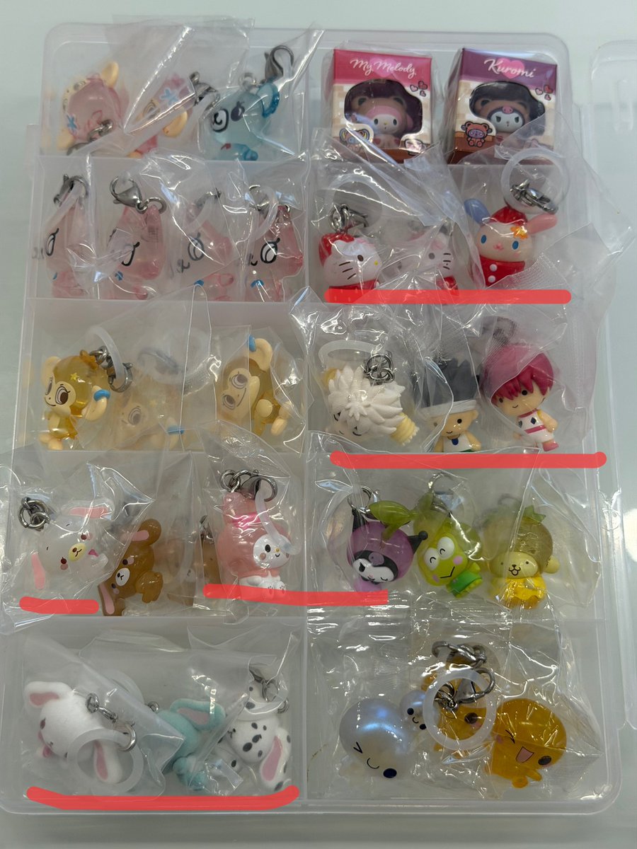 3121679m's tweet photo. 【譲渡】 めじるしアクセサリー

[譲] 写真1〜3

[求] 定価＋送料

赤線のもの1点につき線なしのものより2点抱き合わせお願いいたします。
(線なしのものは1点からでも譲渡可能)

開封済のものはすべて未使用、ケース内に入れて保存しておりましたが神経質な方はご遠慮ください。

↓続きます https://t.co/NOefhcQLn3