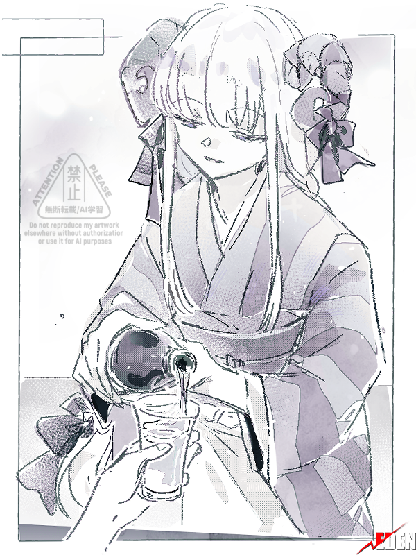 m87_illustrat's tweet photo. 🍶
ご依頼ありがとうございました 
『ルートエデン』（C）姜・雪麗様/M87/トミーウォーカー 
#commission #illustration #イラスト https://t.co/dkDfLqzuo4
