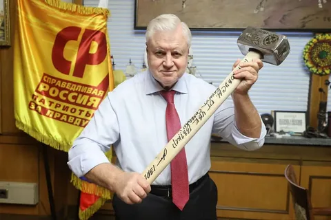 ogurec286's tweet photo. Посыпалось как из рога изобилия - депутат и лидер партии СР Миронов обещает 50 тысяч каждому пенсионеру.

Что тут скажешь - замечательная инициатива. 
Что только парень не обещает девушке, когда тащит её на сеновал... https://t.co/RvlkreYWbr