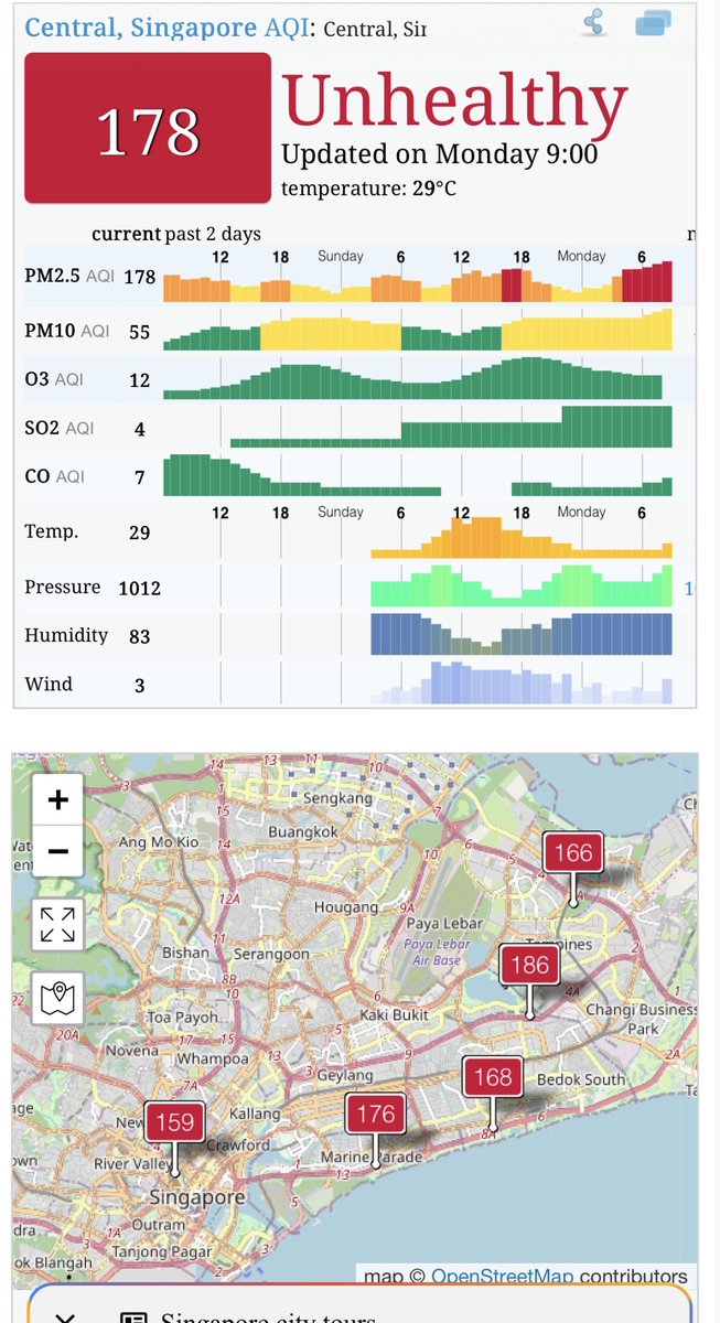 edwin_loh's tweet photo. Annual Haze is back in Singapore. #haze #singapore https://t.co/4CgAybh65G https://t.co/4d4MnQurXn