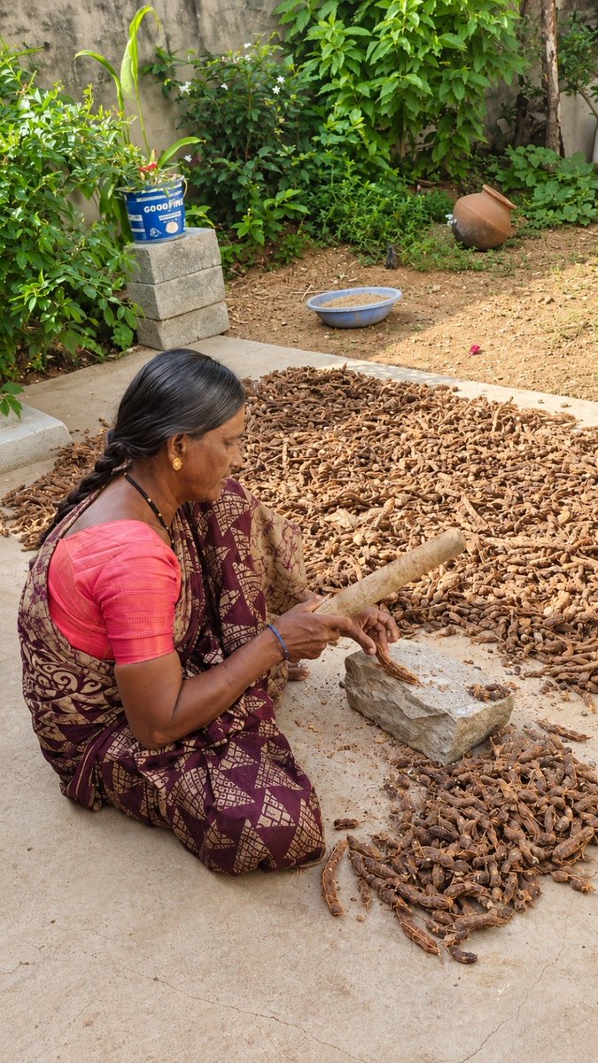AgriGoI's tweet photo. Adding Value to Tamarind, Creating Better Opportunities! 🌿🏭

Negila Siddha Farmer Producer Co Ltd #Tumakuru, a #PMDhanDhaanyaKrishiYojana district in #Karnataka, set up tamarind processing facility equipped with 300 kg capacity deseeding machine & 2000 kg capacity deshelling machine.

🏆 FPO has also established sales outlet in Chikkaballapura (Sadhguru Sannidhi,Bengaluru) to expand market reach.
@NITIAayog

FPO Contact - Sh. Rajesh
 81476 30968

Click to order product fromFPO 
https://t.co/zMLl2vPkmL

#DDKY #Tamarind #FPO #ValueAddition #MarketLinkage