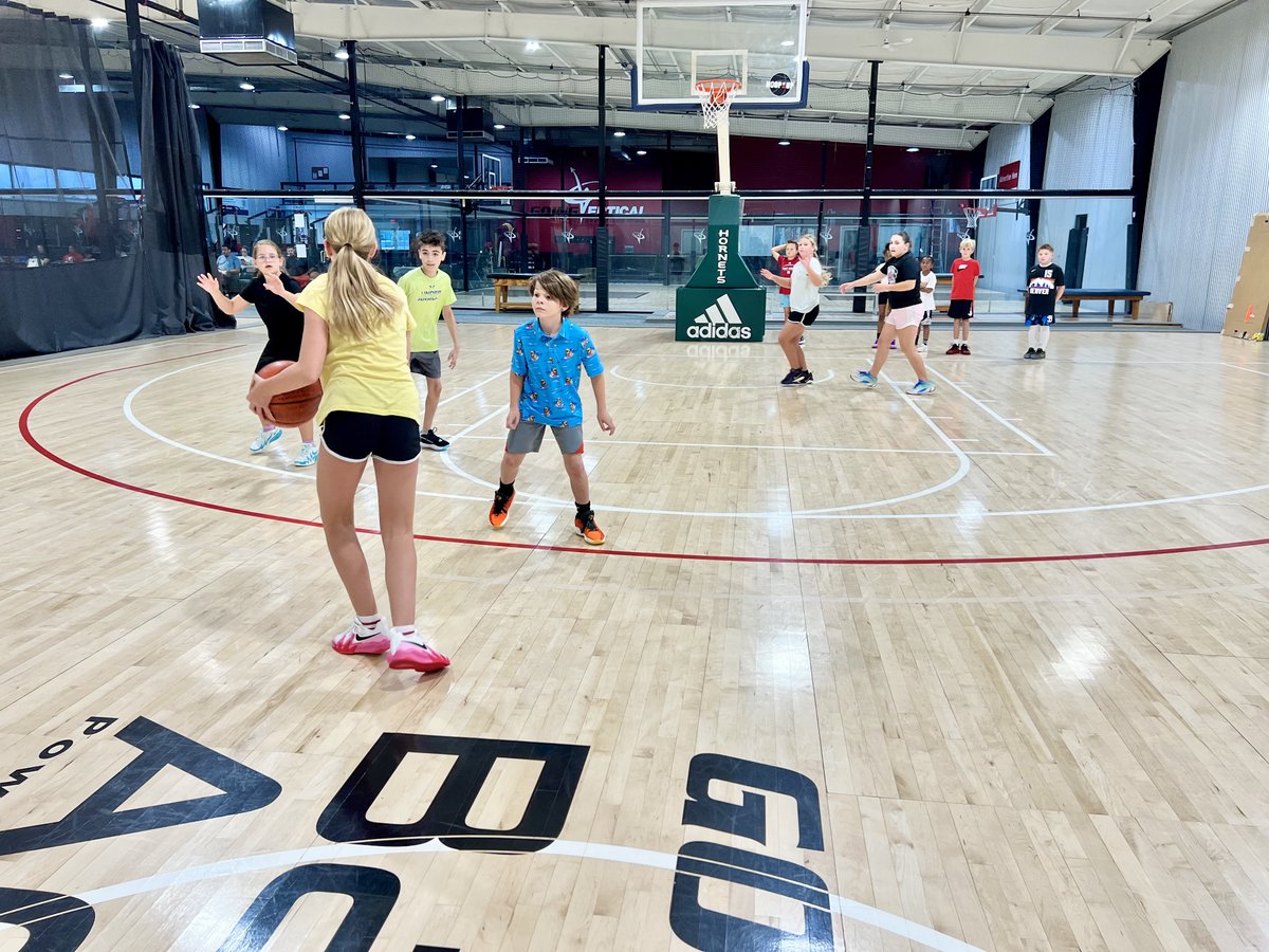 gvbacademy's tweet photo. Got after it tonight at 3x3! Players got more touches. More decisions. More opportunities to attack space. More defensive problems to solve. More advanced coaching.

Teach the skill → create the read → put the player in a situation where they have to solve the problem. #3x3 🏀 https://t.co/76qp7DxxnP