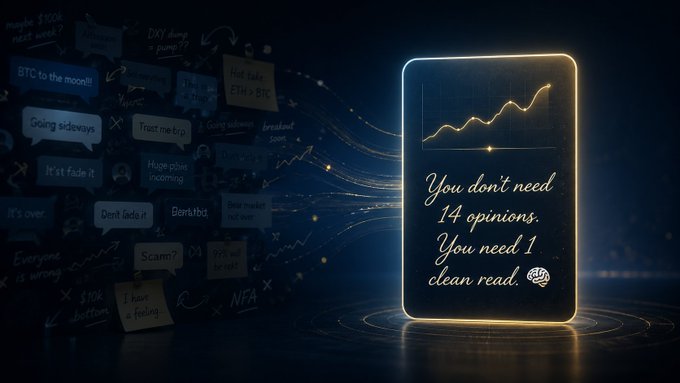 Intel_NodeAI's tweet photo. You don’t need 14 opinions.🙁
You need 1 clean read. 

INTELNODE AI turns scattered market clues into a workflow that actually makes sense. https://t.co/N8qNyBRVaI