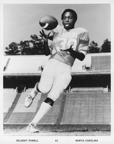 uncsportsphotos's tweet photo. Former Carolina Split End Delbert Powell https://t.co/xjssK3sBFh