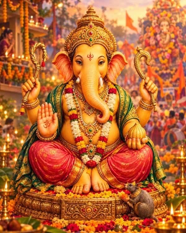 OfficialTeamPs's tweet photo. विघ्नहर्ता श्री गणेश को समर्पित गणेश चतुर्थी की सभी सनातनियों को हार्दिक शुभकामनाएं ।

गणेश चतुर्थी का पर्व मनाएं , भगवान गणेश की शास्त्र सम्मत पूजा अर्चना करें, दिखावे, आडंबर से बचें और भगवान गणेश के स्वरूप को बिगड़कर स्वधर्म का विनाश न करें।

और यदि सुख शांति से आगे भी गणेश चतुर्थी एवं अन्य त्योंहार मनाने है तो एकजुट रहे और धर द्रोहियों को अपने क्षेत्र से दूर करें क्योंकि ऐसे अनेकों क्षेत्र है जहां जेहादी मानसिकता की संख्या बढ़ी है और वहां आज हिंदू गणेश चतुर्थी नहीं मना पा रहे ।