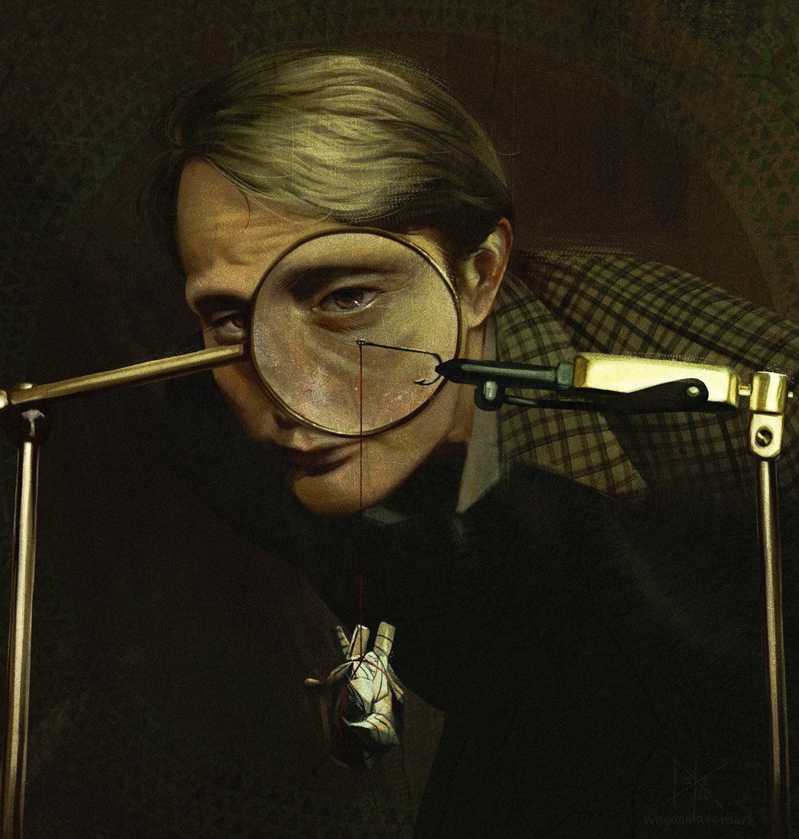 solisolsoli's tweet photo. Hannibal Lecter · whydoihavetoart https://t.co/yDEP9c4zgI