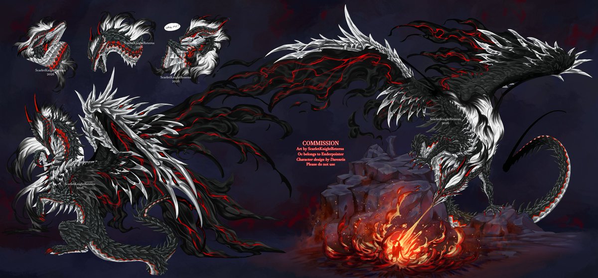 ScarletknightR's tweet photo. Friendly reminder that commissions are open

Payment plans are now default-- First/last pay price is: $150 through Paypal/Ko-Fi (I can't do other payment methods where I live) 

Slots open: 5, but I can take on more then that as well. 

Do I reserve slots? Yes

#oc #dragon https://t.co/XLDUhsUqNA
