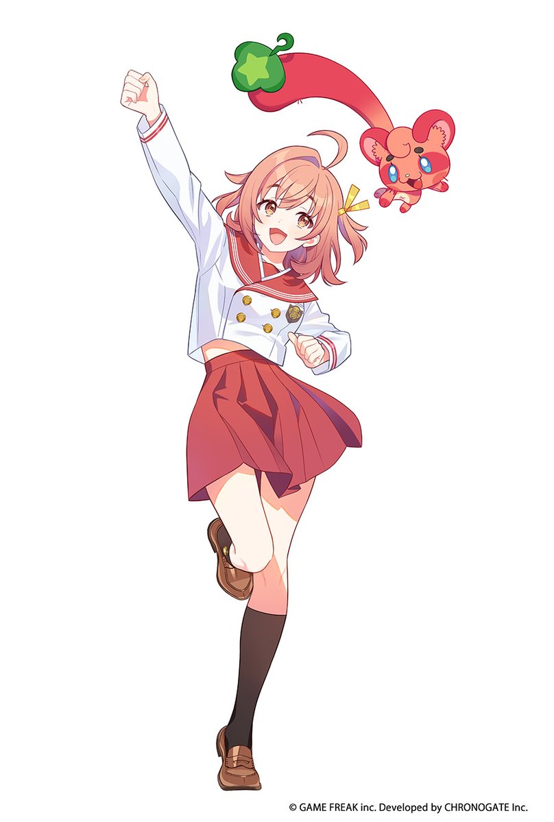 hareonna_info's tweet photo. 《メインキャラクター公開！》
関東地方のハレ女「晴渡 ひまわり」と、
パートナーであるクモリンの「洗井 ぽん」の情報を公開しました！

晴渡 ひまわり（はれわたり ひまわり）
CV：河野 ひより
デザイン：南野あき さん

洗井 ぽん（あらい ぽん）
CV：長野 佑紀
デザイン：阿部 杏子（ゲームフリーク）

#ハレ女 #ゲームフリーク