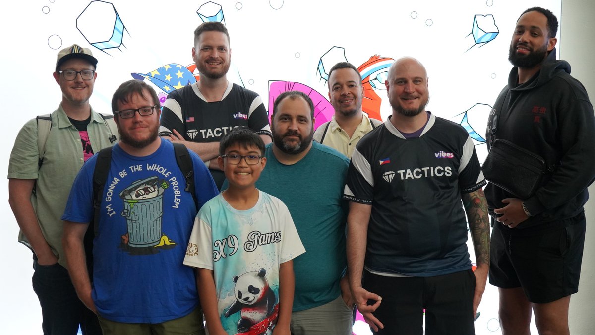 StarCityGames's tweet photo. Brayden Sherman took down the Vibes TCG $20K Championship Of The Americas at #SCGBALTIMORE! π
Shout out to the Top 8 for an epic finish! π§
Find your next SCG CON and join us! π»
https://t.co/d8Cg8rBT1N https://t.co/fl0OqAoHwm