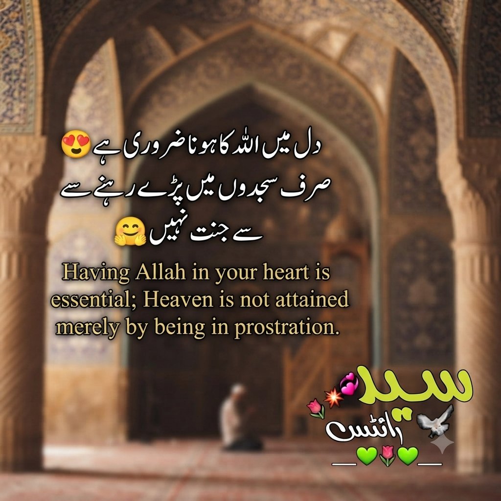 Akh11Shah's tweet photo. دل کا سکون اور عبادت
#IslamicQuotes
#AllahInHeart
#Sajda
#IslamicPost
#DeepWords https://t.co/YJWotqBqVb