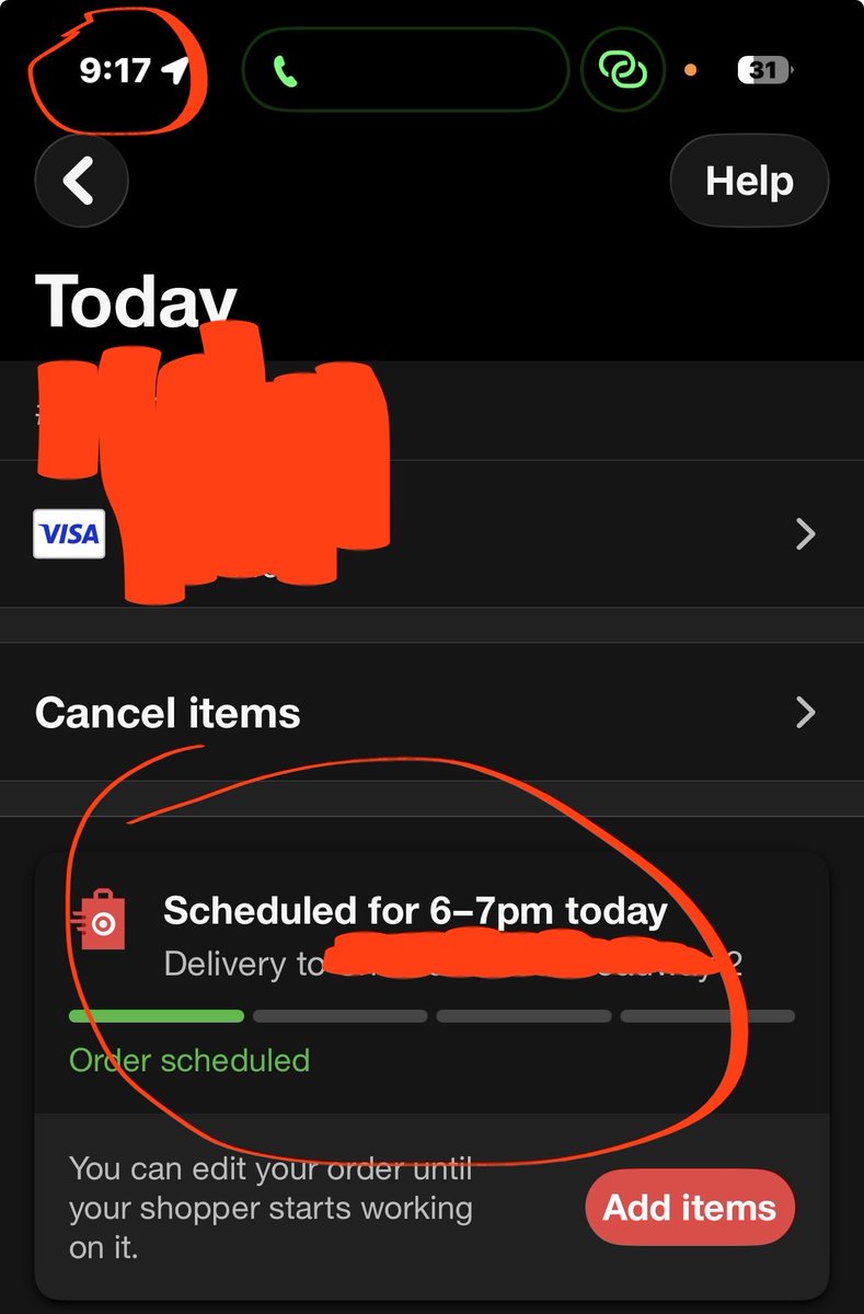 ImCherieDarling's tweet photo. Today was the last day I order delivery via @Shipt . Mind you, I ordered before 5pm. https://t.co/XhedjxW9t6
