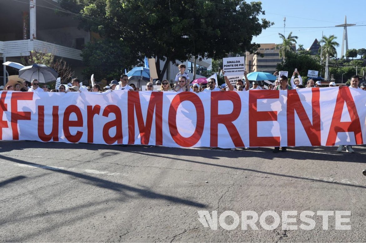 CaroBeauregard's tweet photo. ¡Fuera Morena! Desde Sinaloa y Veracruz hasta Puebla.

Por el bien de México en el 2027 se tienen que ir. https://t.co/Weni4pUhIy