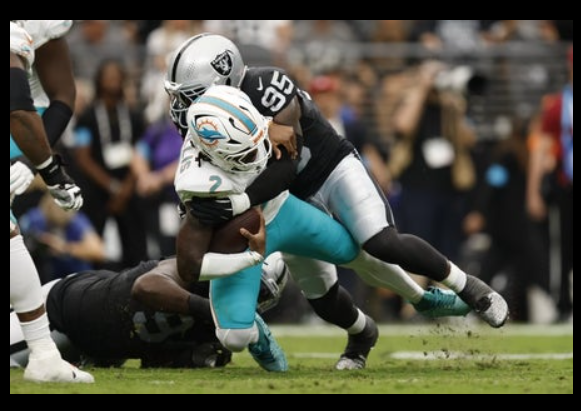 NFLMAVERICK's tweet photo. “The quarterback must go down, and he must go down hard.”  - AL DAVIS https://t.co/ukTmJ69pFL
