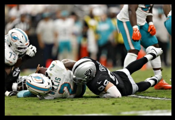 NFLMAVERICK's tweet photo. “The quarterback must go down, and he must go down hard.”  - AL DAVIS https://t.co/ukTmJ69pFL