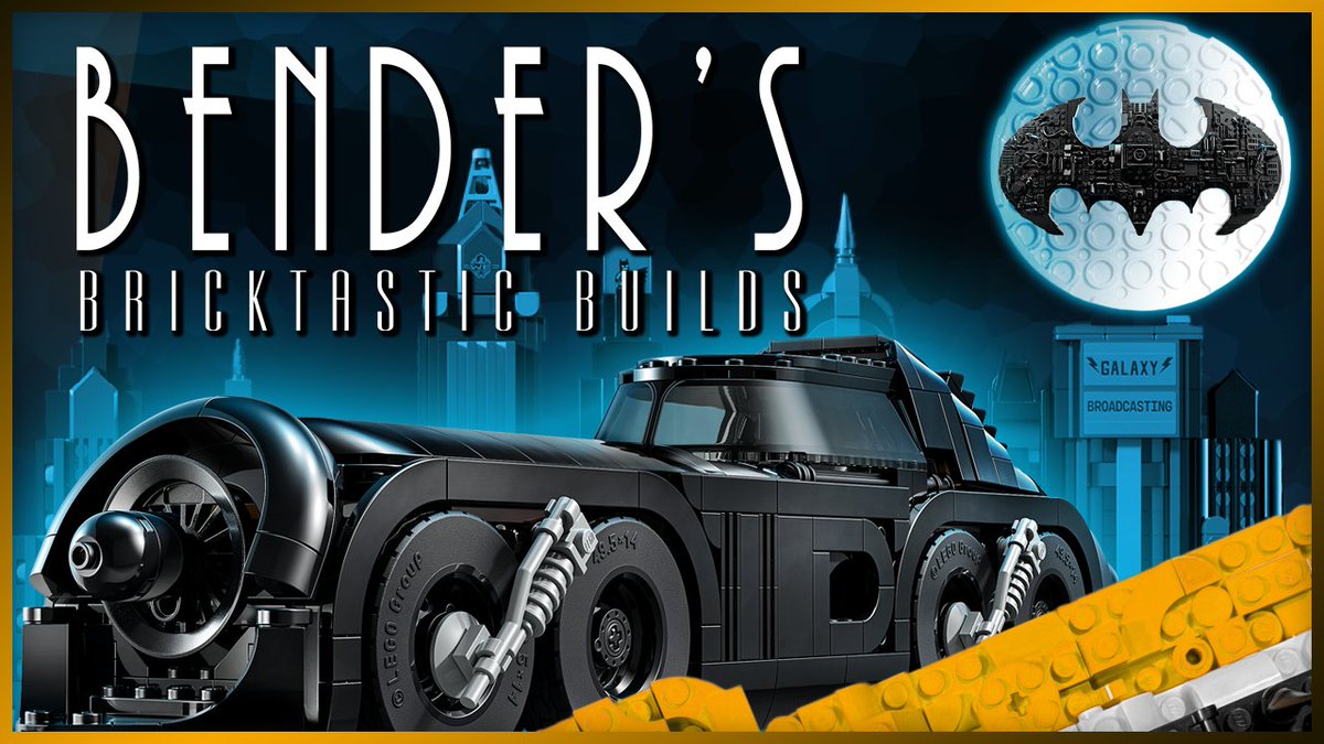 BendersBuilds's tweet photo. 🦇 Tuesday, the LEGO Batman Returns Batmobile (76355) is back on the table — 2,269 pieces of Burton-era Gotham, ridiculous engineering, and one of the coolest Batmobiles ever put on film. Perfect timing, because LEGO Batman: Legacy of the Dark Knight Deluxe Edition finally hits Switch 2 this Friday. 🖤

📅 Tuesday 9/15 · 5pm CT
🟣 Twitch: https://t.co/lGXTIOeoQH
🔴 YouTube: https://t.co/AGyXhEHiSw
🟢 Kick: https://t.co/v1HWgcu3hx

#LEGO #SUBtember #LEGOBatmanGame #Livestream