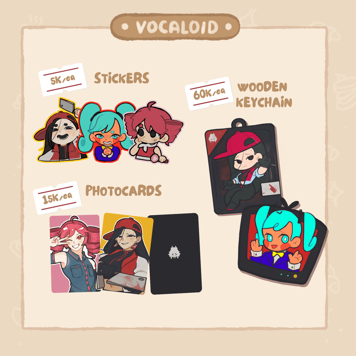 Xiingzi_'s tweet photo. #CF23 BATCH 2 PREORDER CATALOGUE 
👤Booth - MsGrimm, number tba
⏱️ sep 14 - sep 24
🛍️ both days!
📦 mail order after cf!
🎮 fgo, wuwa, the lovers, vocaloid
🔗 https://t.co/WI4E1rW4kb

 🧵1/2 https://t.co/90O5yQCQU4
