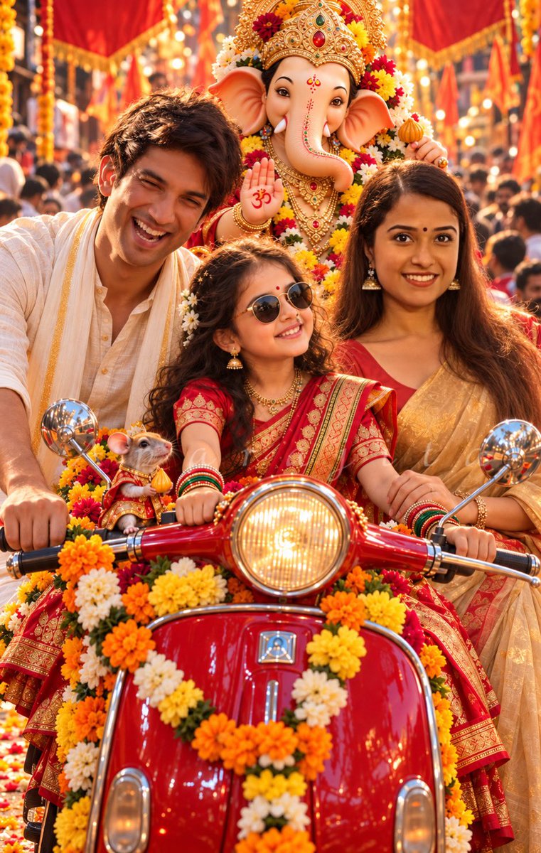 AparajitaRoars's tweet photo. CBI Wake Up InSSRCase

Ganpati Bappa Morya 🌺🙏🏻
He is the remover of obstacles &amp; the protector of truth 🧎🏻‍♀️

Let every veil of darkness be lifted &amp; let justice for Sushant &amp; Disha finally emerge

#GaneshChaturthi 💫🙏🏻
#JusticeForSushantSinghRajput
#JusticeForDishaSalian https://t.co/OfZLC1Hng4