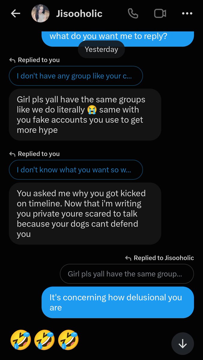soooooyaaa0111's tweet photo. The current admin of Protect Jisoo btw. Am I supposed to believe this person will be fair to everyone and qualified to be an admin of Jisoo's fanbase? Now every big acc that follow him/her is suspicious to me. #ProtectJisoo https://t.co/AvZSoFnF1Y