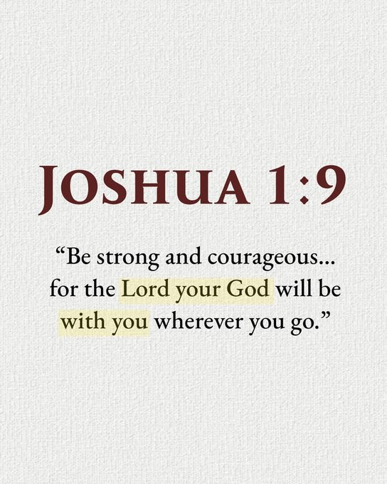Oh_DearLord_'s tweet photo. Joshua 1:9 https://t.co/cpS99hqNLt