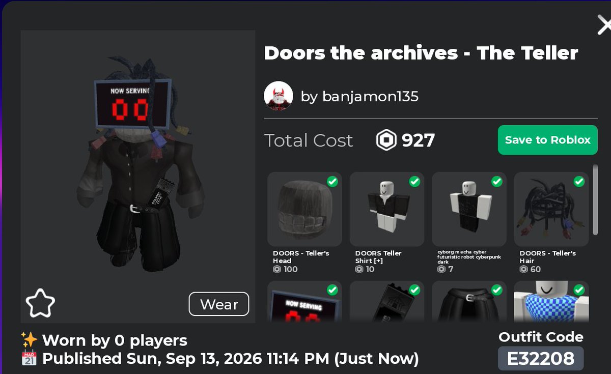 jinxxstuff35429's tweet photo. Doors avatars made by yours truly, and some other avatars too https://t.co/CSV1nOkBY0