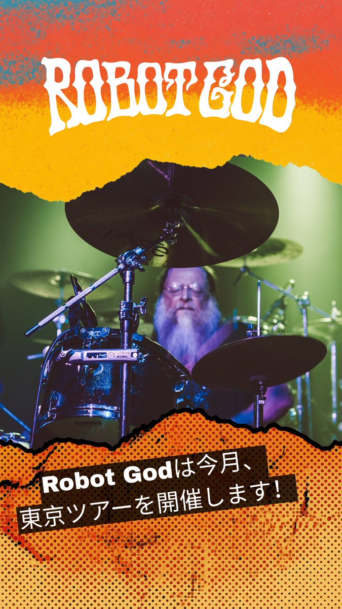 RobotGod_band's tweet photo. Tokyo bound and ready to go thanks to  @paranormaltourz https://t.co/D4CZnGGnqR