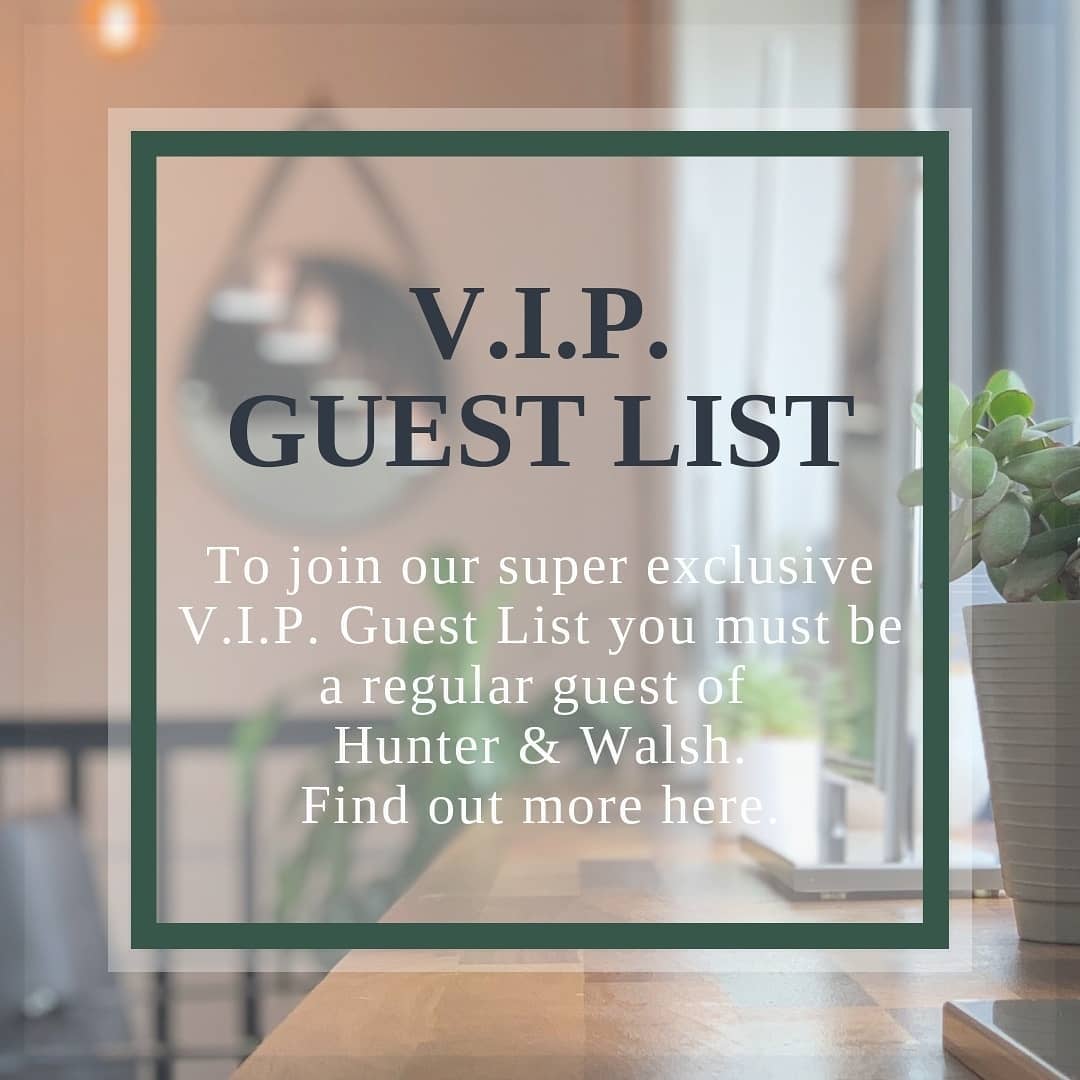 GiuseppeMoitlx's tweet photo. V. I. P. | Are you a Hunter &amp; Walsh V. I. P. ?. As a very special guest of Hunter &amp; Walsh you will get privileged access to the V. I. P. Guest List, this group is super exclusive and is open for Hunter &amp; Walsh guests ONLY.. As part of this https://t.co/ZR7UaWQRIM