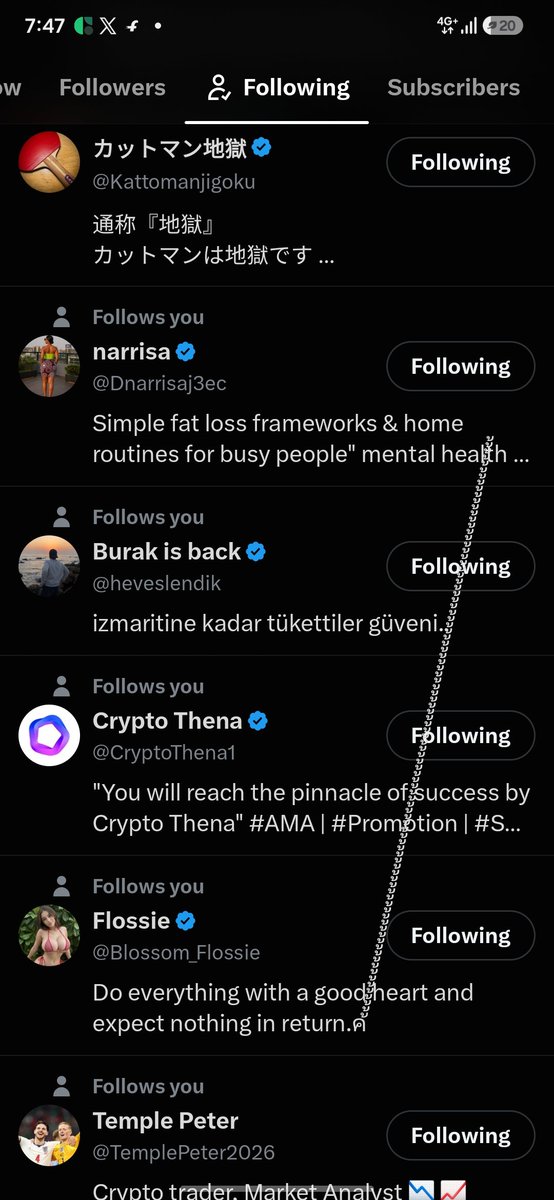 debug4life's tweet photo. Is this a new feature, @elonmusk? 😂
X’s Following tab now includes freehand UI design. Premium engineering. 🚀 https://t.co/ljTm1AujbP