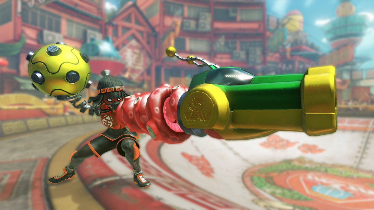 SuperNGuy's tweet photo. The FIRST complete character mods are finally out for ARMS!

- The Scream Machine: Ribbontron
- The Cuisine Machine: Mintron

These mods have been cooking up for a while now, so I really hope you enjoy them! (All links below)

#ARMS #ARMSNintendo https://t.co/FS5ueC8xiA