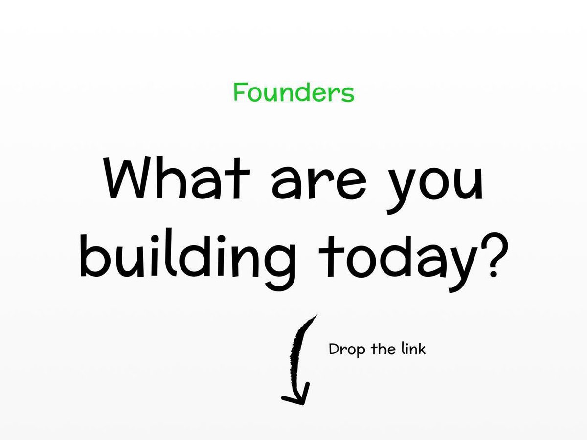 uSoully's tweet photo. Want more traffic for your startup? 
 
Drop your link below quick https://t.co/Sze4tcNXVg