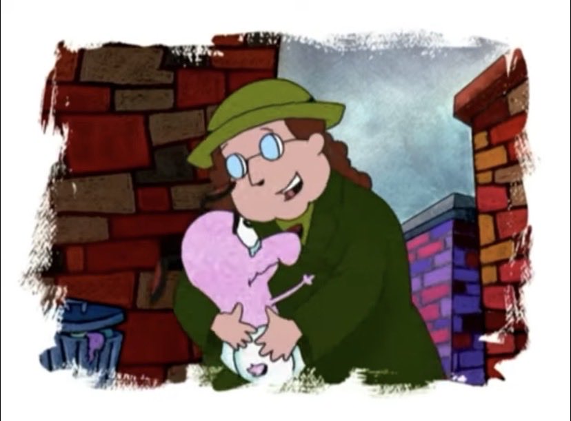 MJ_Herlihy's tweet photo. I always love it when a comedy cartoon character has a genuinely heartfelt moment that is treated with unapologetic sincerity. https://t.co/DKrm1xaWR8