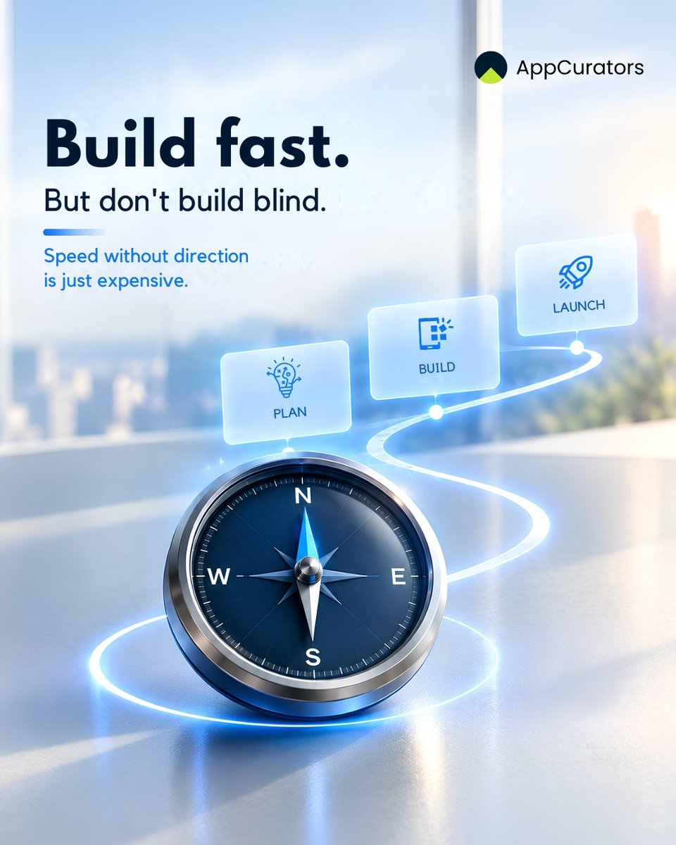 App_Curators's tweet photo. Building fast feels like progress. Until you're rebuilding features your users never needed.
Have an idea? Letโs plan the right build for your business.
https://t.co/VUB3YEUfeX
#AppCurators #BuildWithPurpose #DigitalSolutions #ProductDevelopment #MVPDevelopment #BusinessGrowth https://t.co/vGIFesU5t6